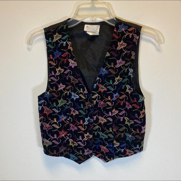 Other Other - 90s Glam Floral Vest